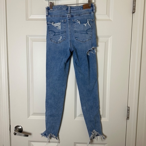 American Eagle Next Level Stretch Super Hi-Rise Jegging Women Size 2 - Picture 3 of 6